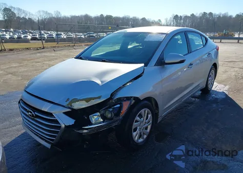 2017 Hyundai Elantra Se z USA, uszkodzony, nr VIN 5NPD74LF5HH174374